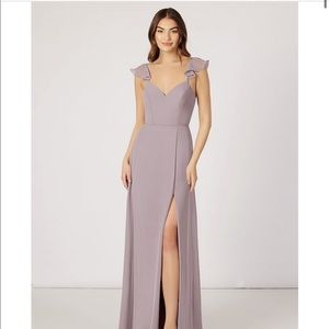 Azazie Everett Bridesmaid dress in Dusk